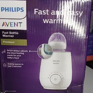 Philips Avent Fast Bottle Warmer - White & Purple